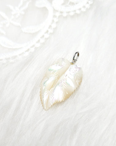 貝母工藝。吊咀。葉子