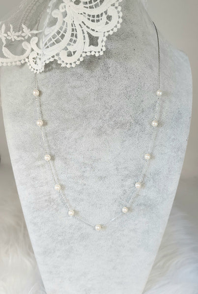 滿天星Akoya珍珠頸鏈