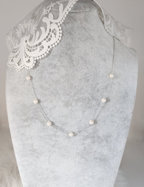 滿天星Akoya珍珠頸鏈