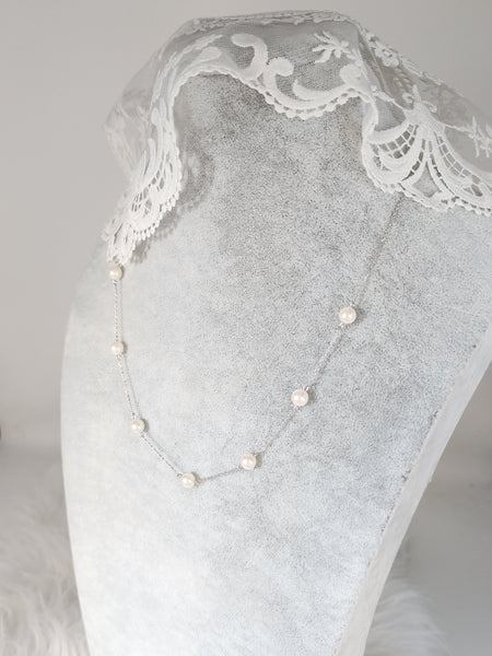 滿天星Akoya珍珠頸鏈