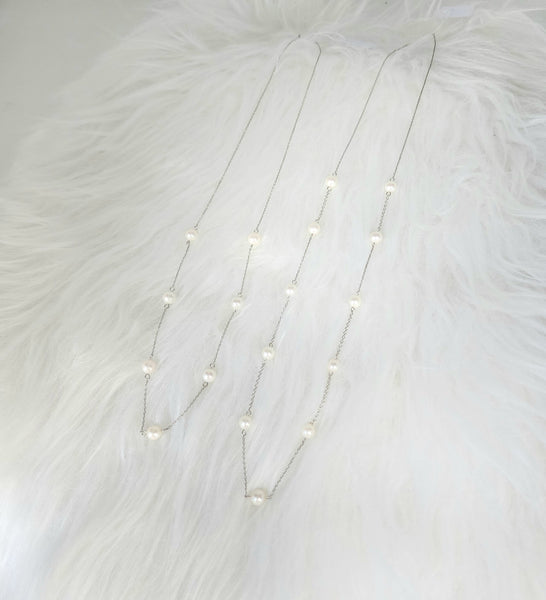 滿天星Akoya珍珠頸鏈