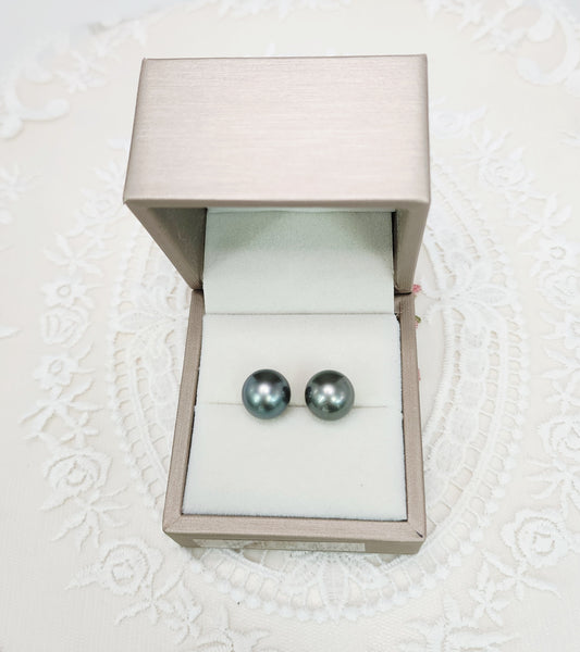 《限時》大溪地黑珍珠耳環