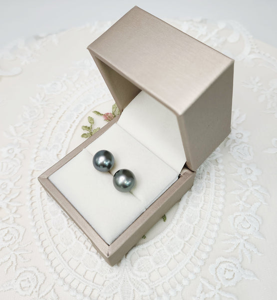 《限時》大溪地黑珍珠耳環