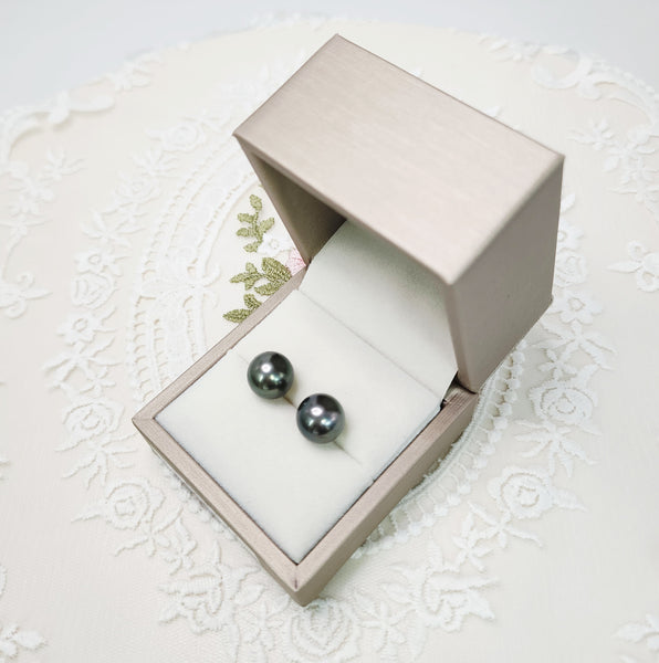 《限時》大溪地黑珍珠耳環