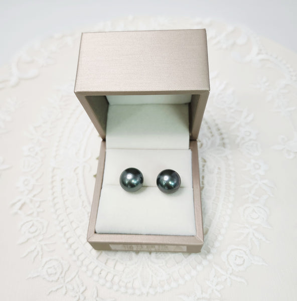 《限時》大溪地黑珍珠耳環