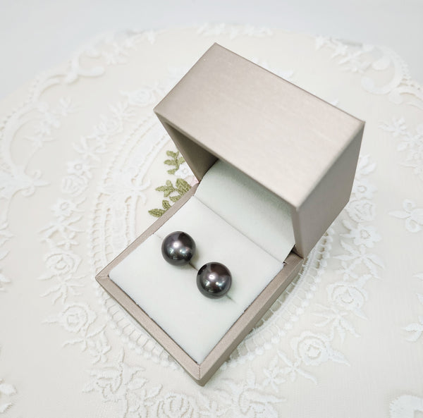 《限時》大溪地黑珍珠耳環
